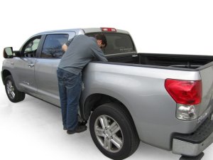 Toyota Tundra Bed Step - Behind The Cab - AMP Research - BedStep2 - Black - `07-`21 Toyota Tundra Bed Step - Behind The Cab - AMP Research - BedStep2 - Black - `07-`21